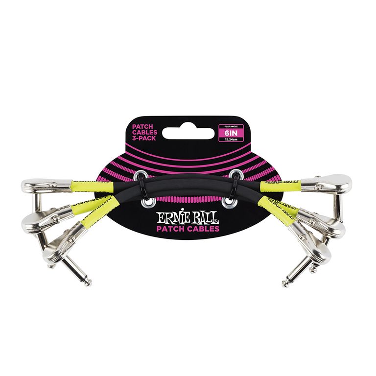 cabo-pedal-pedal-6-plug-flat-l-preto-p06059-com-3-ernie-ball cabo-pedal-pedal-6-plug-flat-l-preto-p06059-com-3-ernie-ball