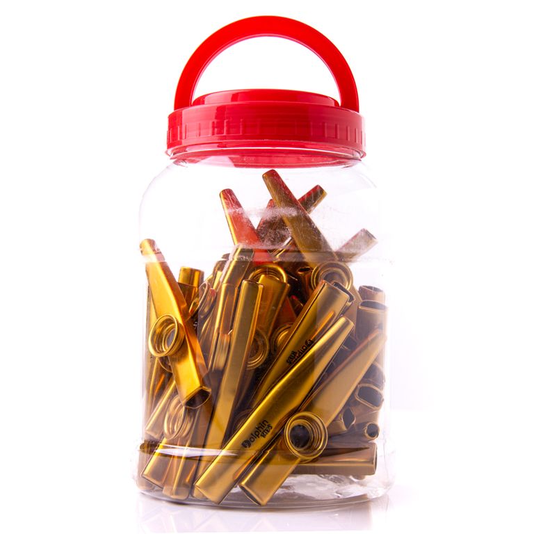 kazoo-dourado-com-40-pecas-dolphin kazoo-dourado-com-40-pecas-dolphin