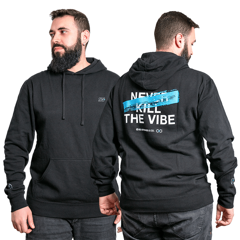 Moletom-SG-Never-Kill-The-Vibe-Preto-com-Capuz-e-Bolso-Frontal