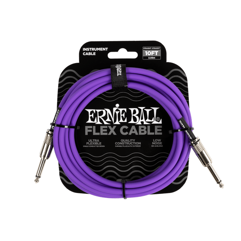 Cabo-Ernie-Ball-Flex-P10-Reto-Reto-com-3mts-Roxo-P06415