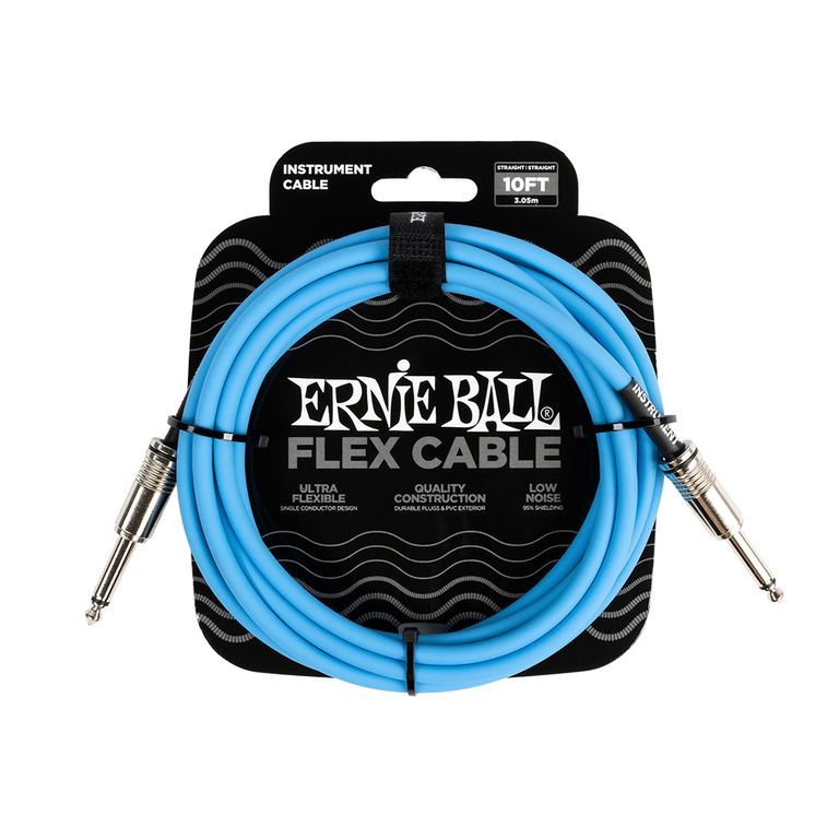 Cabo_Ernie_Ball_Flex_P10_Reto_Reto_com_3mts_Azul_-P06412_16500 Cabo_Ernie_Ball_Flex_P10_Reto_Reto_com_3mts_Azul_-P06412_16500